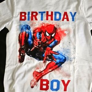 Spiderman boy shirt